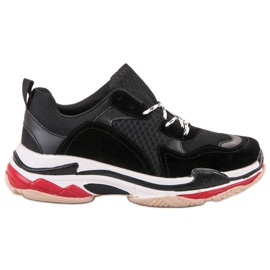 SHELOVET Calzado deportivo casual negro multicolor