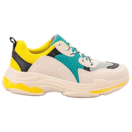 SHELOVET Calzado deportivo casual multicolor