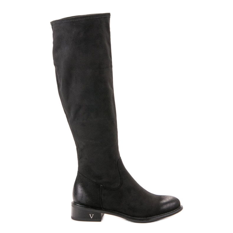 Botas de ante VINCEZA negro