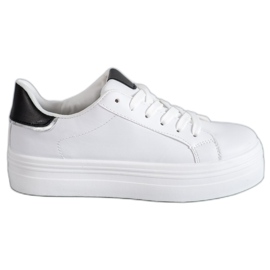 SHELOVET Calzado deportivo de moda blanco