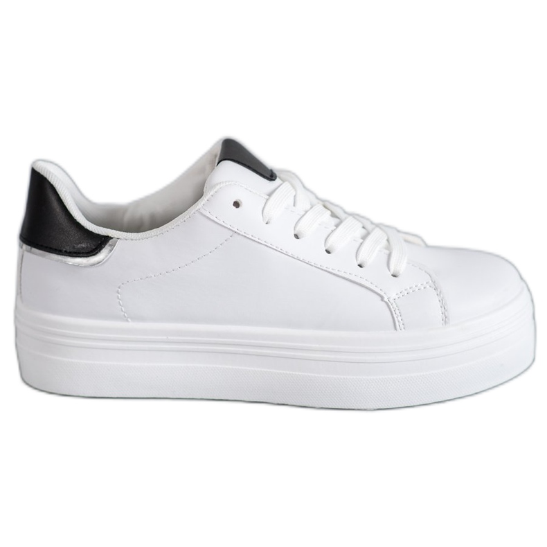 SHELOVET Calzado deportivo de moda blanco