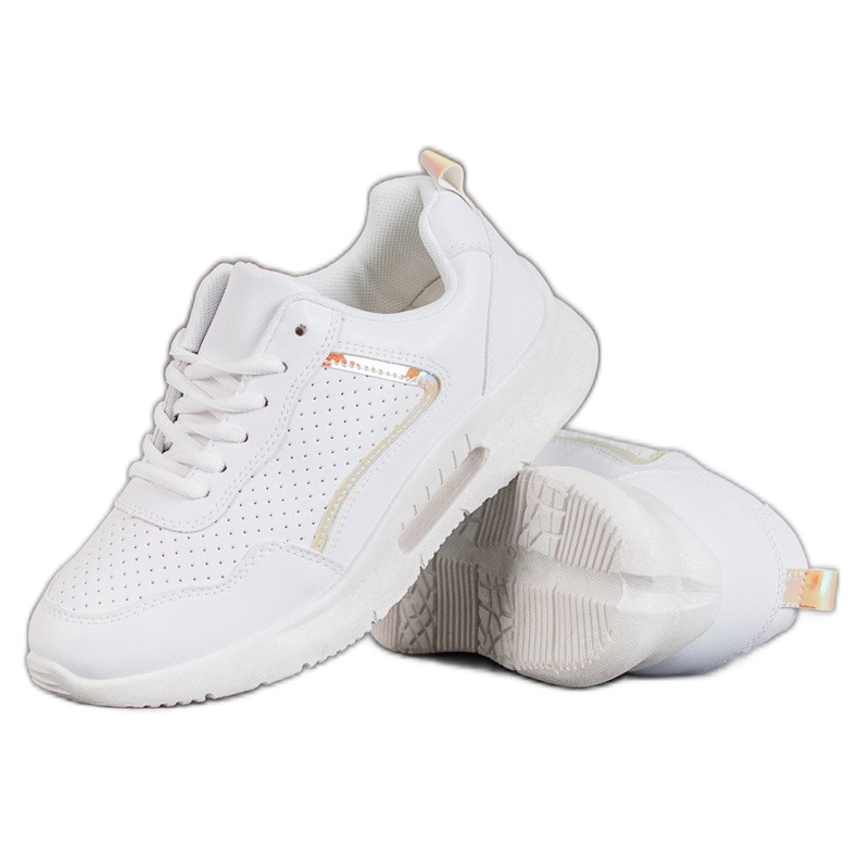 SHELOVET Zapatos deportivos blancos