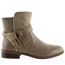 Botas caqui para mujer 1046-PA Khaki