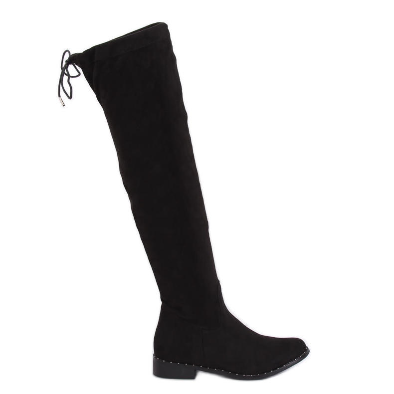 Botas de ante negro QT04P Black Botas de ante negro QT04P Black