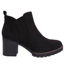 Negro Botas Jodhpur negro 8B879 Negro