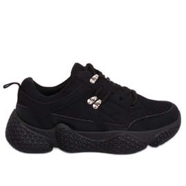 Negro BD-5 Zapatillas deportivas negras