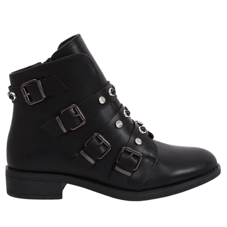 Botas negras Jodhpur HQ2366 Negra negro Botas negras Jodhpur HQ2366 Negra negro