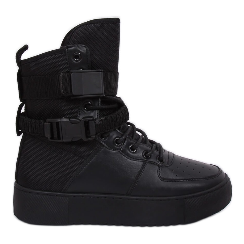Black Y-027 Zapatillas deportivas negras negro