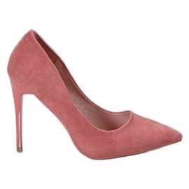 Cm Paris Tacones de ante rosa