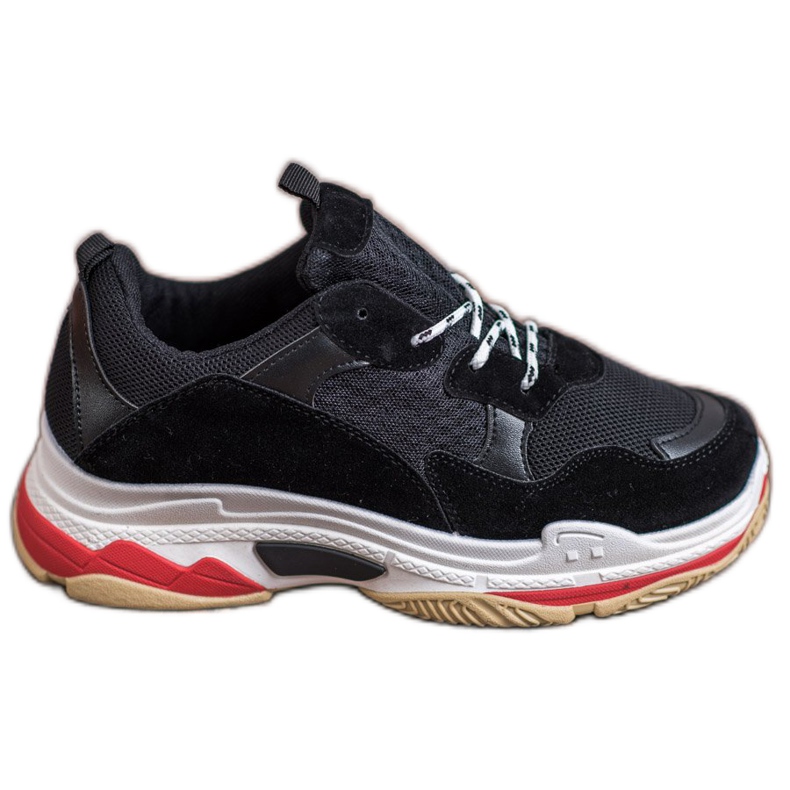 SHELOVET Calzado deportivo para mujer negro