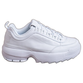 SHELOVET Calzado deportivo de moda blanco