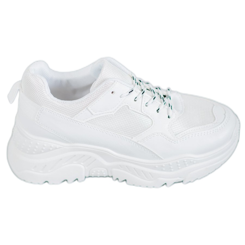 SHELOVET Zapatillas blancas blanco