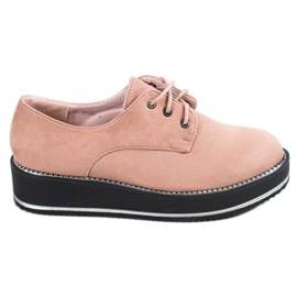 Forever Folie Zapatos en la plataforma rosa