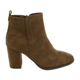 Sergio Leone BT508 botas oliva marrón