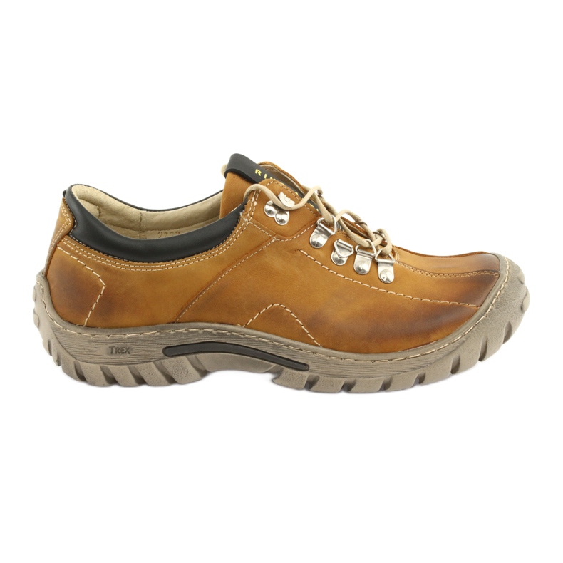 Zapatos camel para hombre Riko 904 crazy sunny beige