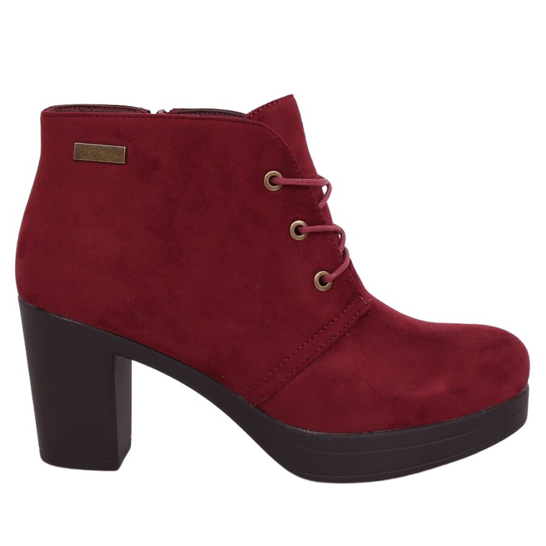 Tacones Maroon 8B883 Wine rojo
