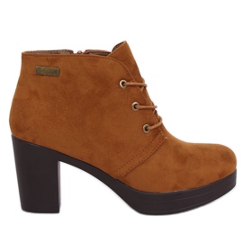Camel 8B883 Tacones camel marrón