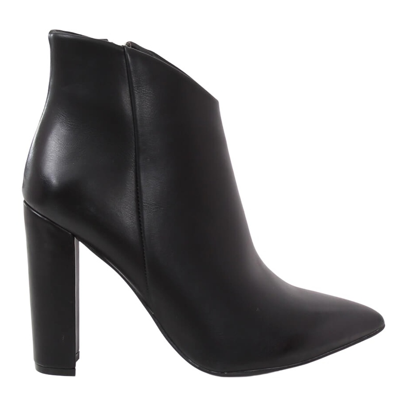 Botas negras de tacón NS059P Black negro