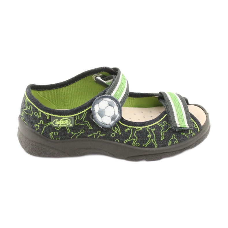 Calzado infantil befado 869x131 gris verde