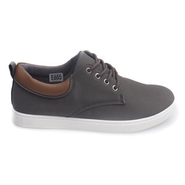 Zapatillas Casual Hombre 655 Gris Zapatillas Casual Hombre 655 Gris