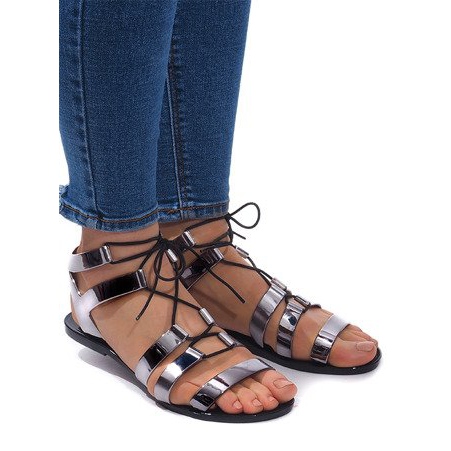 Meliski PT-9126 Sandalias negras negro