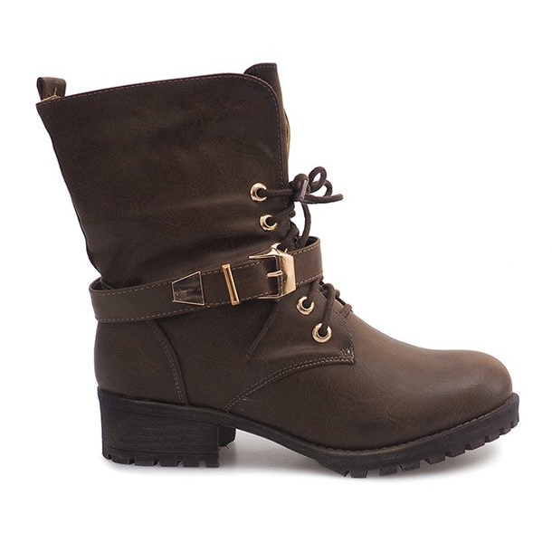 Workery 6616 botas caqui verde Workery 6616 botas caqui verde