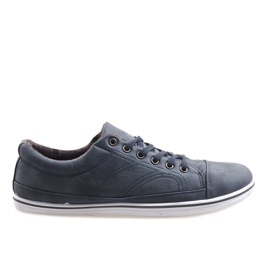 Zapatillas altas de moda TL345 Azul marino