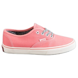 SHELOVET Zapatillas cómodas rosa