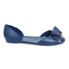 Sandalias Meliski azul marino con lazo Delmar