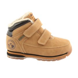 American Club Botas velcro American ES camel marrón multicolor