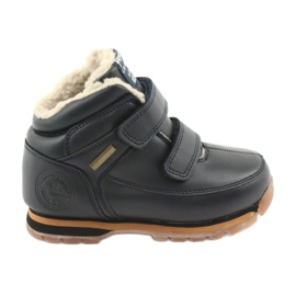 American Club Botas Botas con velcro American ES42 azul marino American Club Botas Botas con velcro American ES42 azul marino