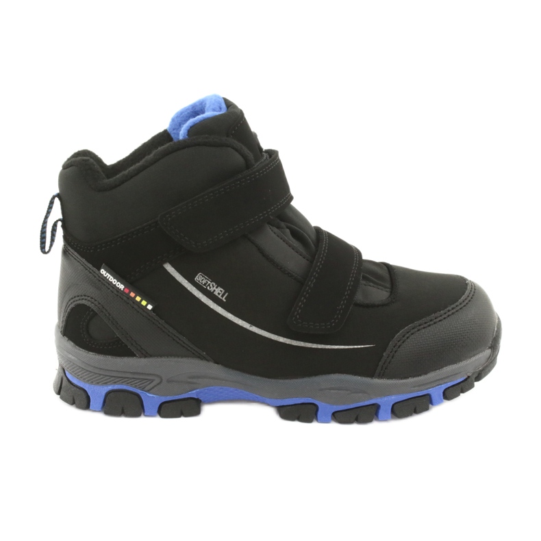 American Club Botas softshell con membrana American WT64 negro azul American Club Botas softshell con membrana American WT64 negro azul