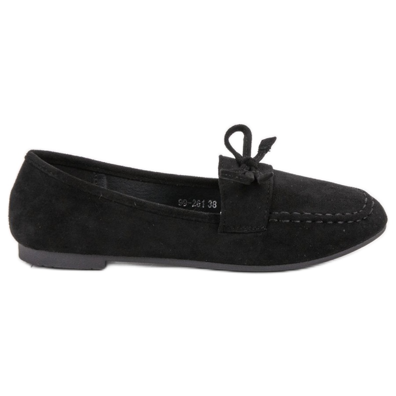 Nio Nio Mocasines de ante negro