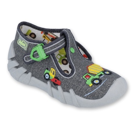 Calzado infantil befado 110P357 gris multicolor Calzado infantil befado 110P357 gris multicolor