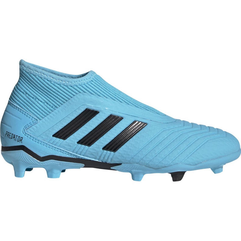 Botas de fútbol adidas Predator 19.3 Ll Fg Jr EF9039 azul azul Botas de fútbol adidas Predator 19.3 Ll Fg Jr EF9039 azul azul