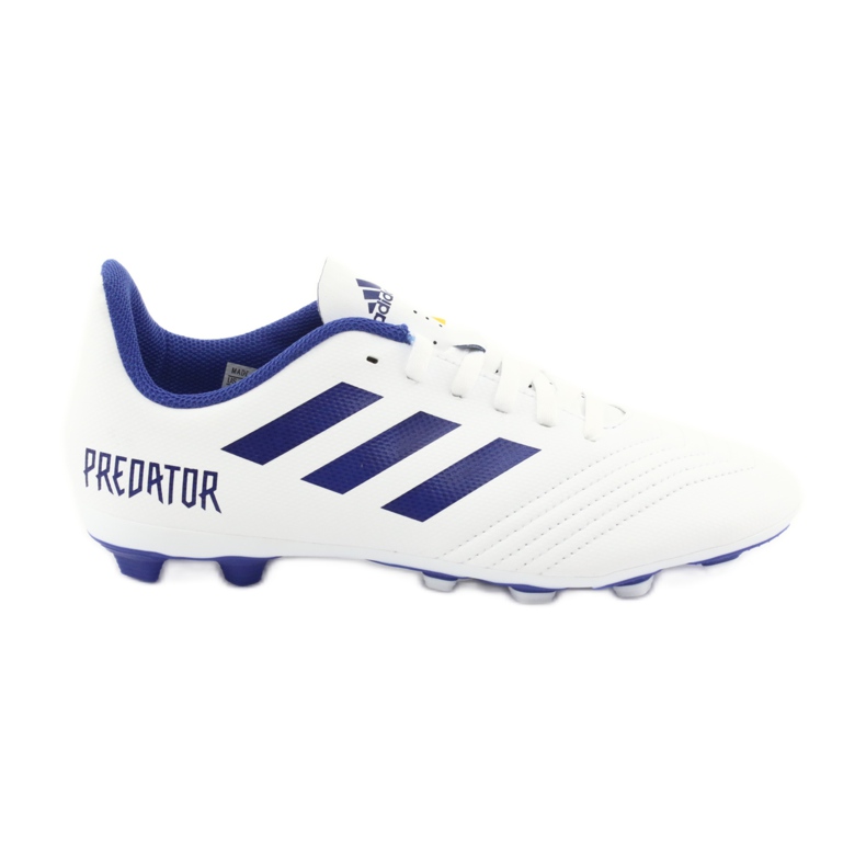 Botas de fútbol adidas Predator 19.4 FxG Jr CM8542 blanco