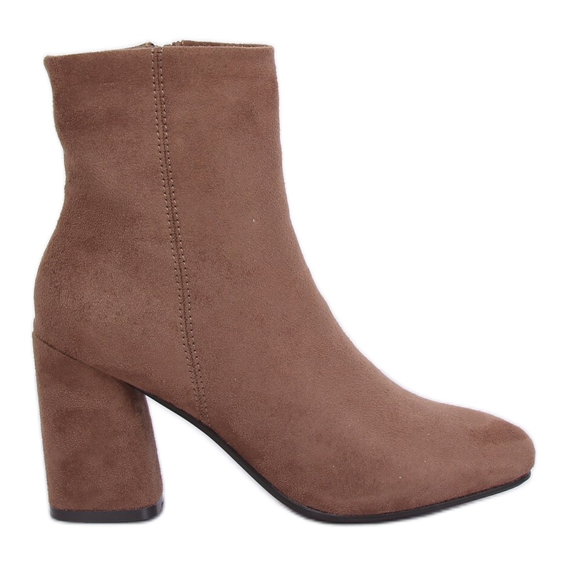 Tacones beige 3486 Caqui
