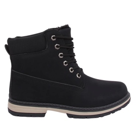 Botas de madera con aislamiento negro W19-42 Black