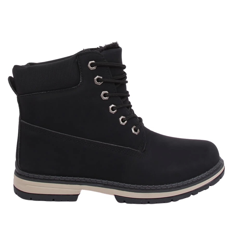 Botas de madera con aislamiento negro W19-42 Black