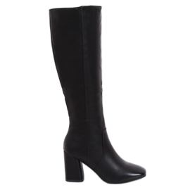 Tacones altos clásicos negros 5319 Negro
