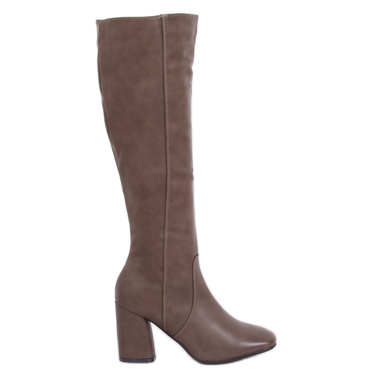 Tacones altos clásicos beige 5319 Caqui