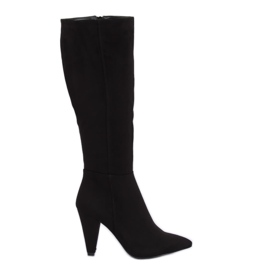 Tacones negros clásicos 8677 Black