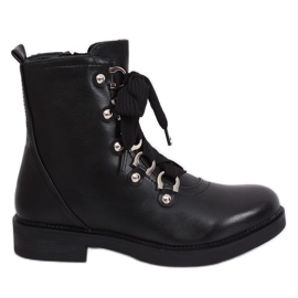 Botas militares negras LJ001 Black negro