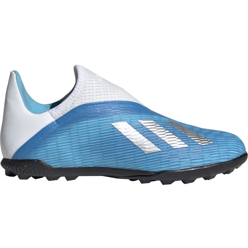 Botas de fútbol adidas X 19.3 Ll Tf Jr EF9123 azul azul