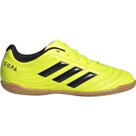 Zapatos de interior adidas Copa 19.4 In Jr F35451 amarillo amarillo Zapatos de interior adidas Copa 19.4 In Jr F35451 amarillo amarillo