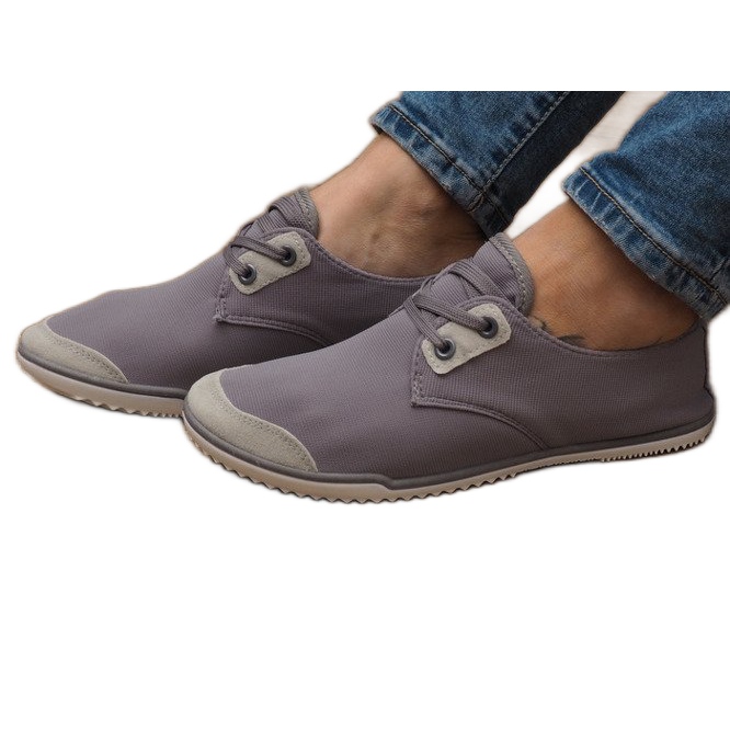 Lycra 1603 zapatillas grises con cordones Lycra 1603 zapatillas grises con cordones