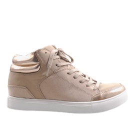 Deportivas cuña beige K323 Deportivas cuña beige K323