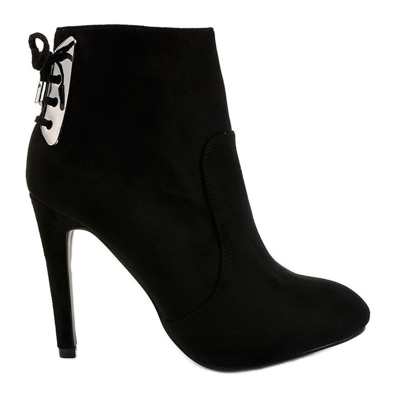 Botines de ante negro LBS2551