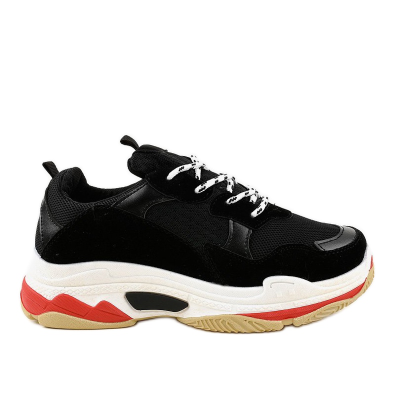 Calzado deportivo negro LL1710 de moda
