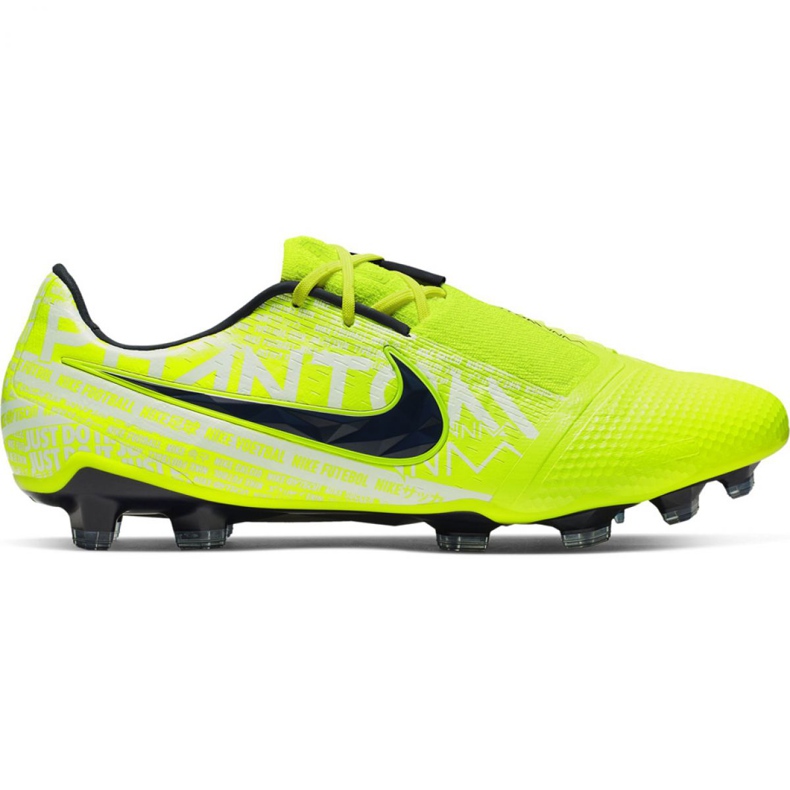 Zapatos de fútbol Nike Phantom Venom Elite Fg M AO7540-717 multicolor amarillo